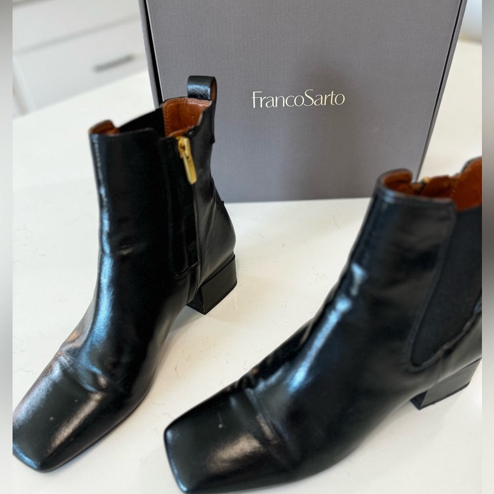 Franco Sarto Waxton Square Toe Bootie - image 3